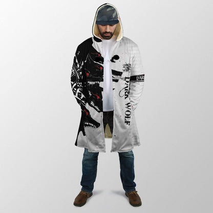 Dark Wolf 3D Over Printed Hoodie for Men and Women-ML
