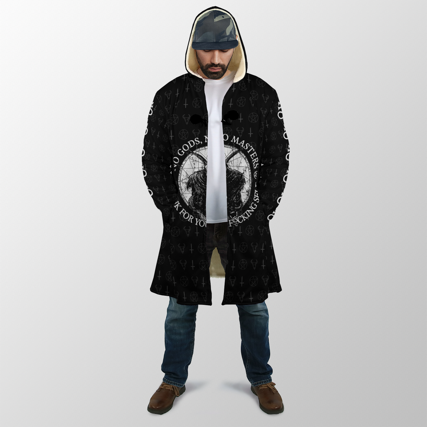 Satanic Tribal 3D All Over Printed Hoodie Shirts For Men And Women JJ23052002