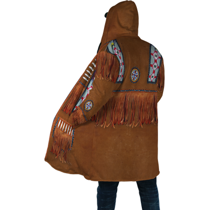 Cowboy Jacket No1 Cosplay 3D Over Printed Unisex Deluxe Hoodie ML