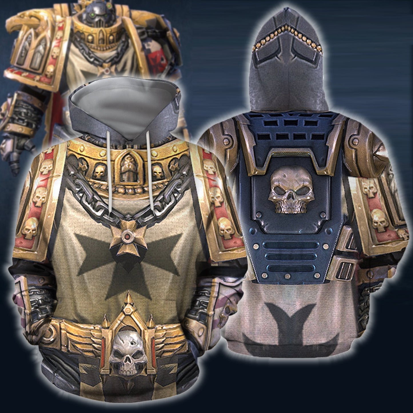 3D All Over Printed The Black Templars - Amaze Style™-Apparel