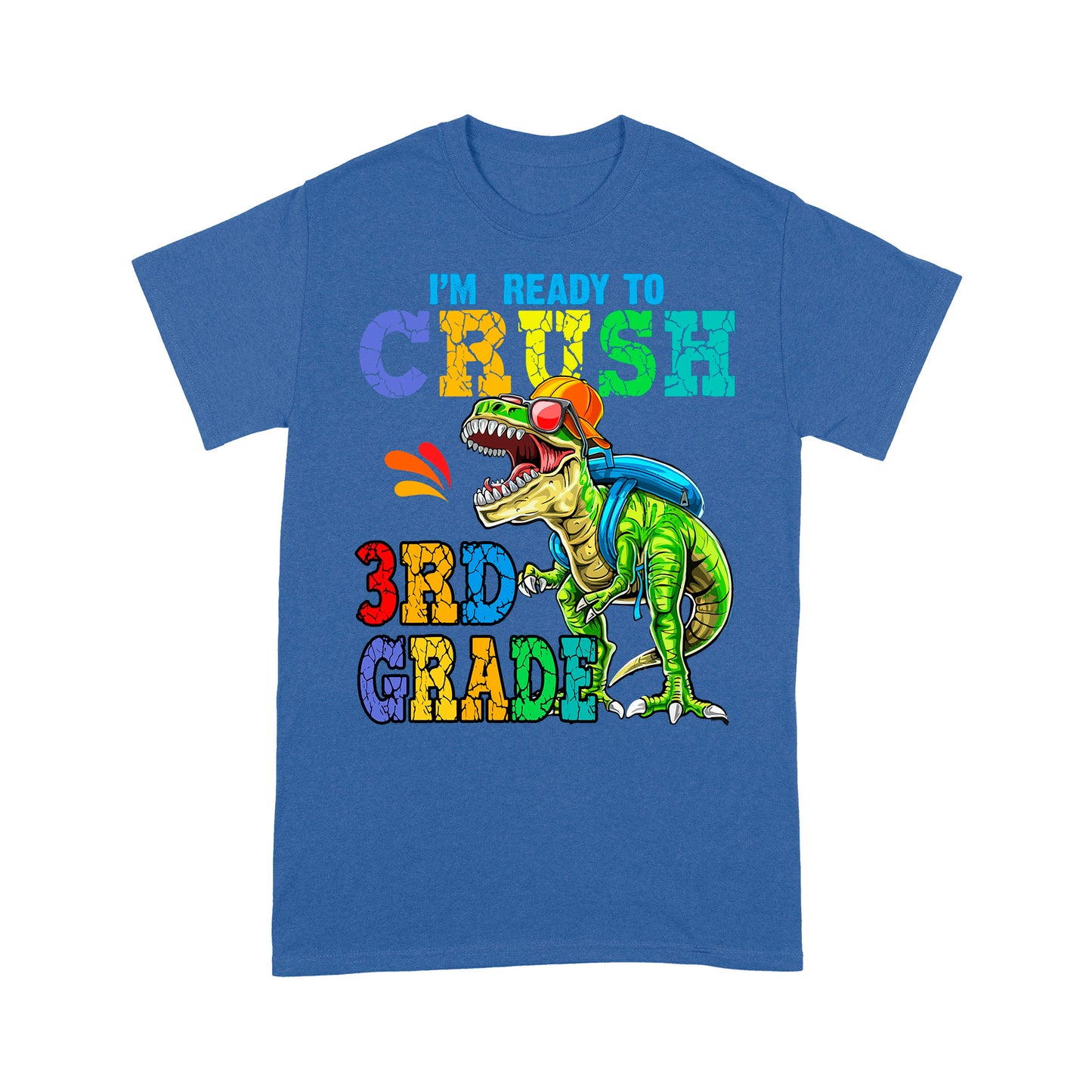 Personalized Custom Back To School Shirt, Ready To Crush 3th Grade, Back To School Gift