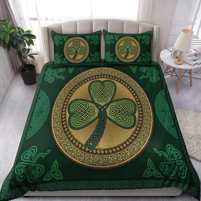 Irish Sharock St Patrick Day 3D All Over Printed Bedding Set