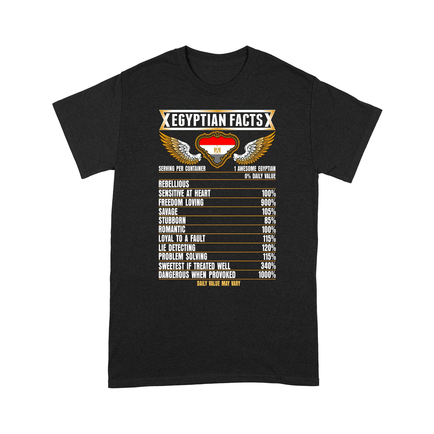 Egyptian Facts Ancient God T-shirt HC