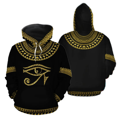 African Hoodie - African Horus Egypt Hoodie - Amaze Style™-ALL OVER PRINT HOODIES (A)
