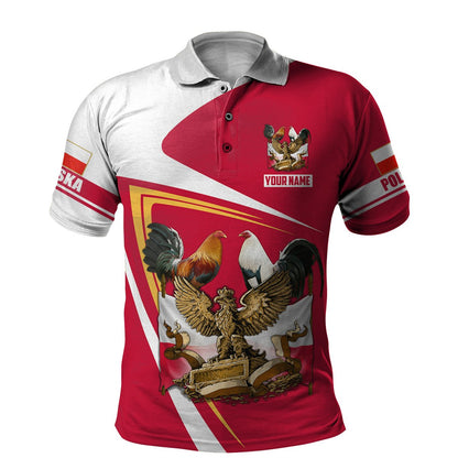 Personalized Polska Rooster 3D All Over Printed Unisex Hoodie