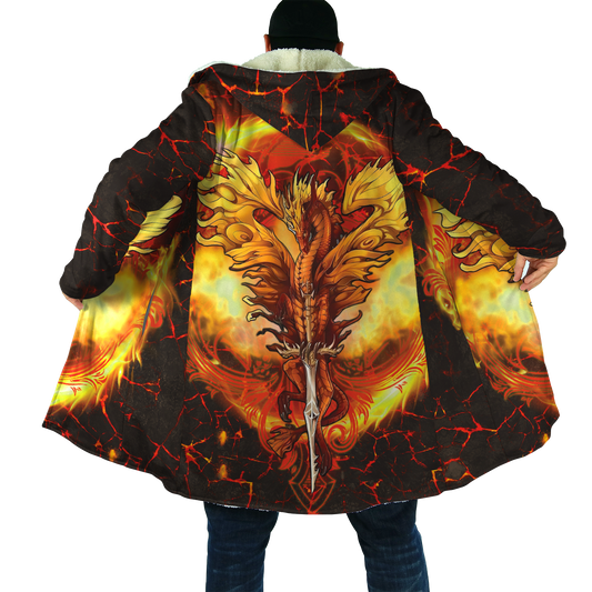 Fire Dragon Over Printed TP