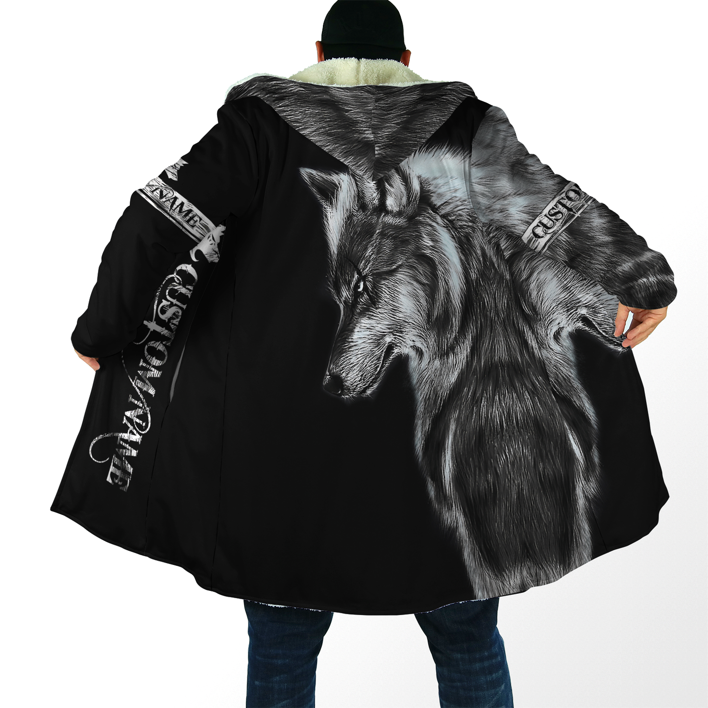 Personalized Wolf  All Over Printed Shirts For Men and Women MH010920S3