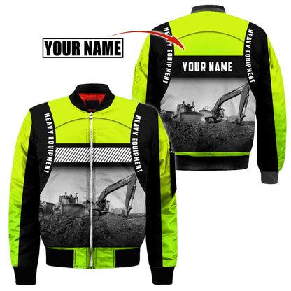 Customize Name Heavy Equipment Operator 3D All Over Printed Unisex Shirt Pi06022103