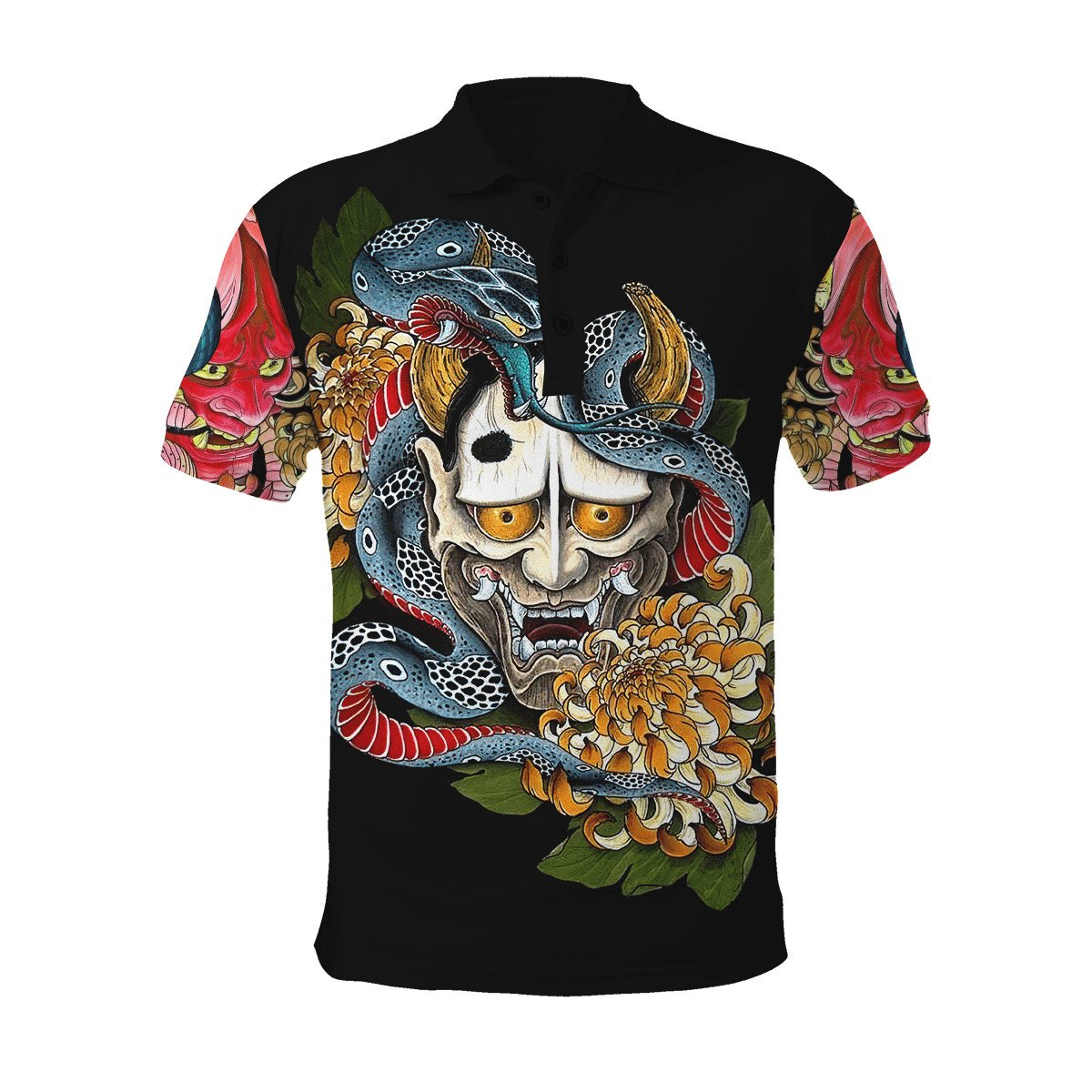 Japan Mask 3D All Over Printed Unisex Shirts