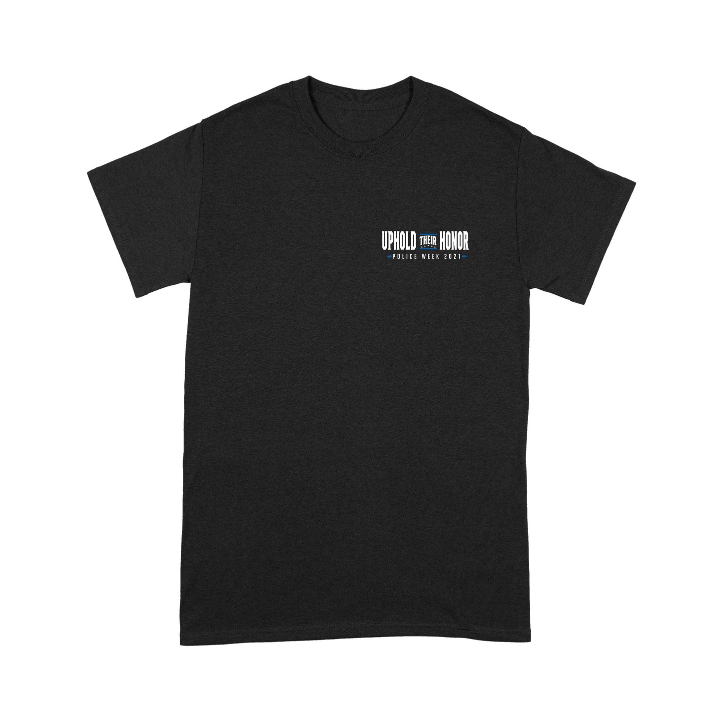 Police Week Uphold Their Honor Personalized T-shirt Special Gift For Dad Papa Grandpa
