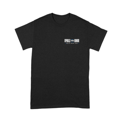 Police Week Uphold Their Honor Personalized T-shirt Special Gift For Dad Papa Grandpa