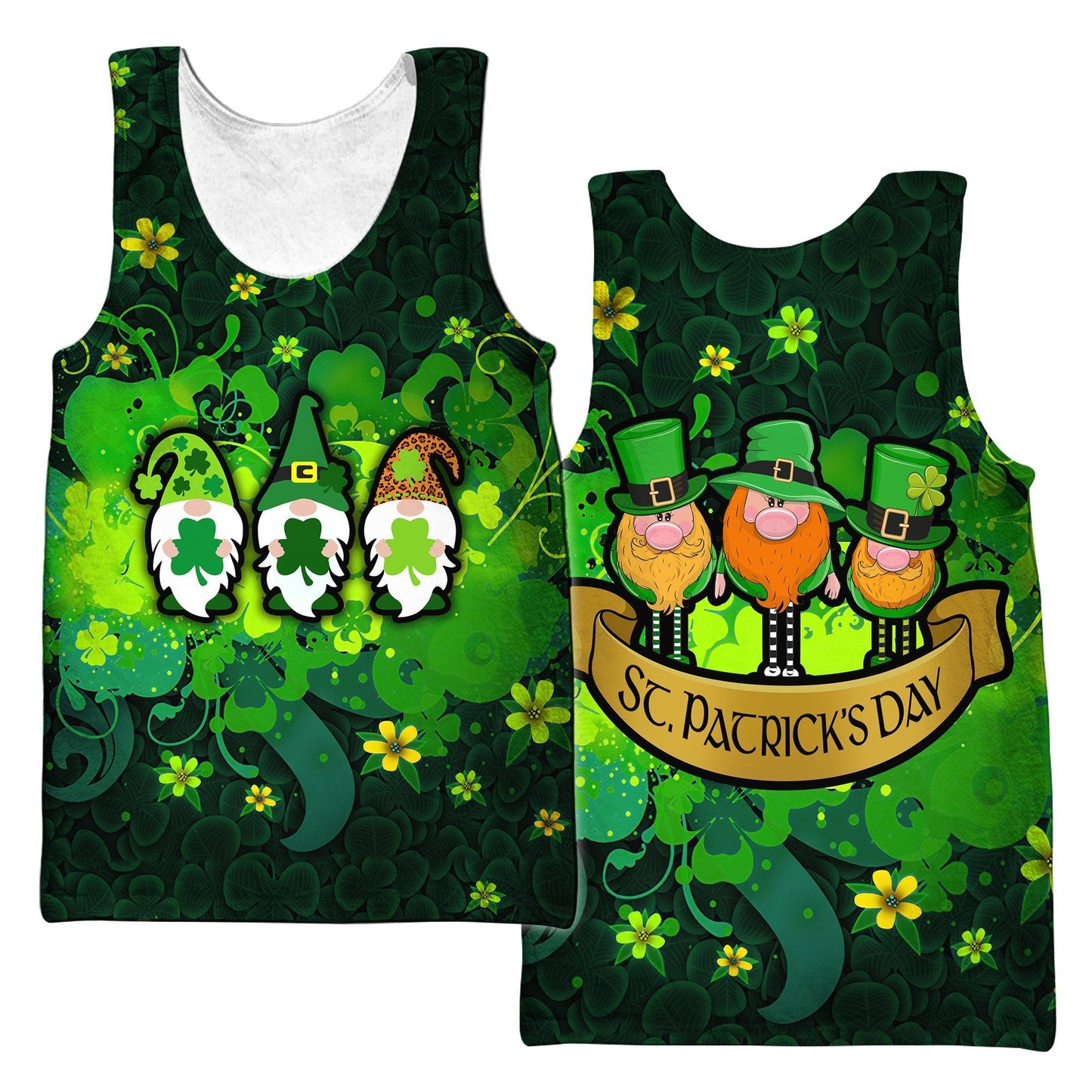 Irish Saint Patrick Day 3D All Over Printed Unisex Shirt