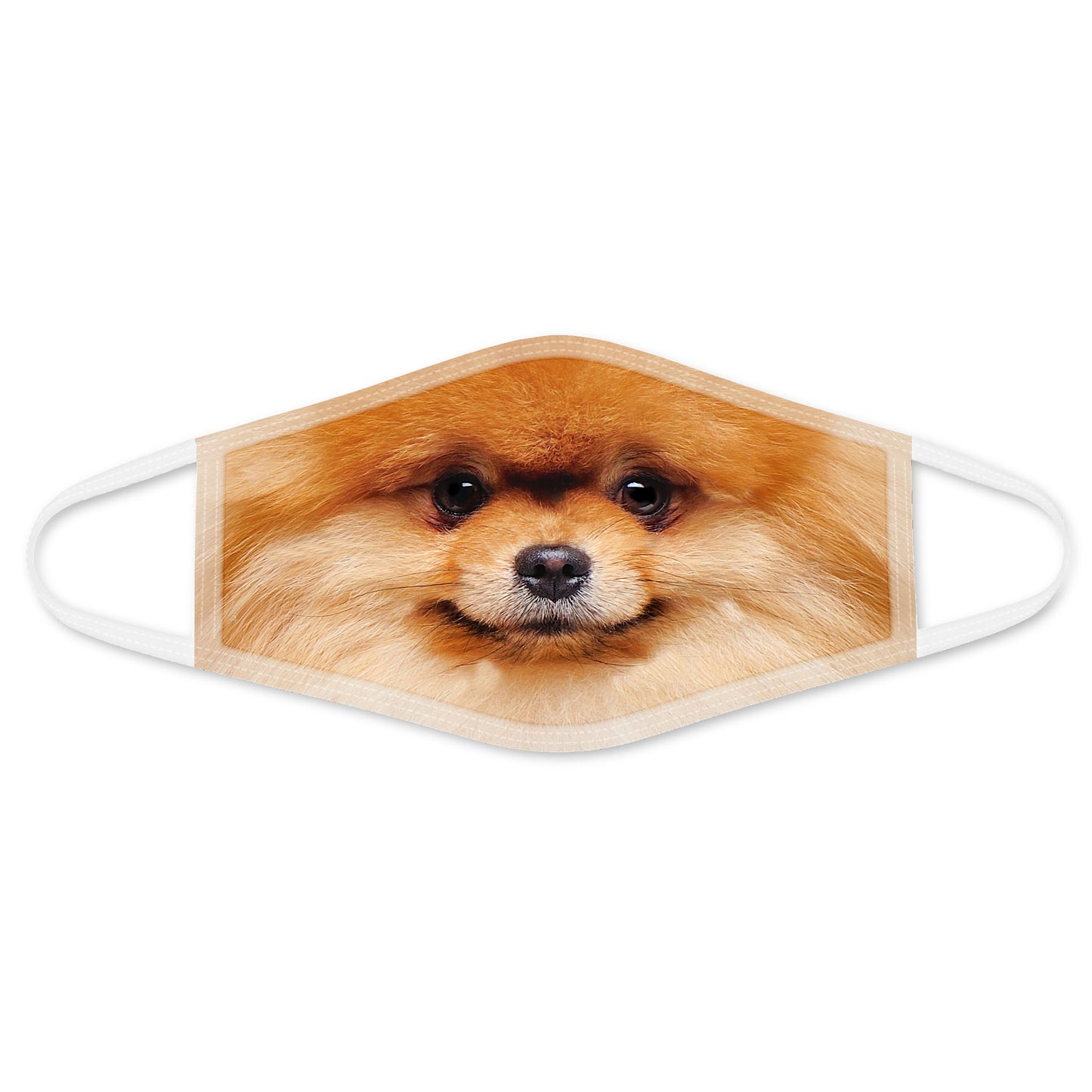 Dog Face Mask White HG