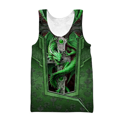Irish Saint Patrick Day 3D All Over Printed Unisex Shirt