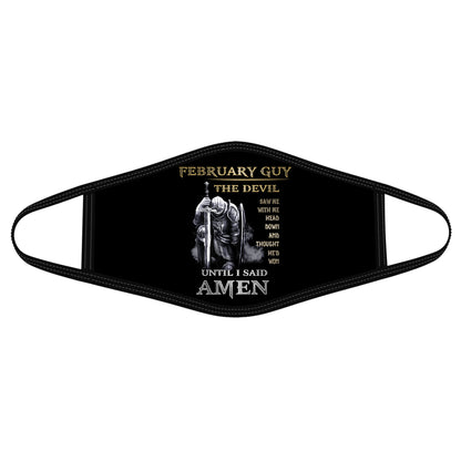 February Guy Jesus Face Mask TA