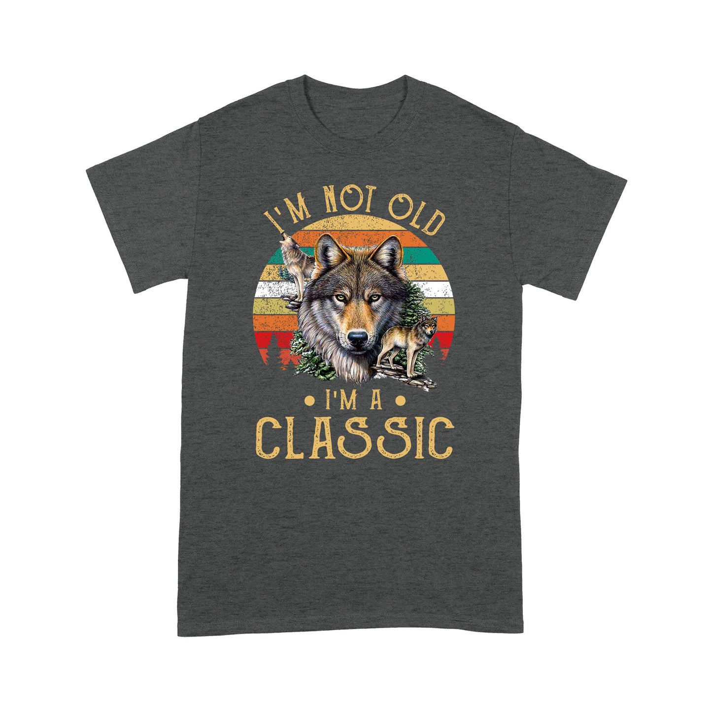 Wolf I Am Not Old Deluxe T-shirt ML