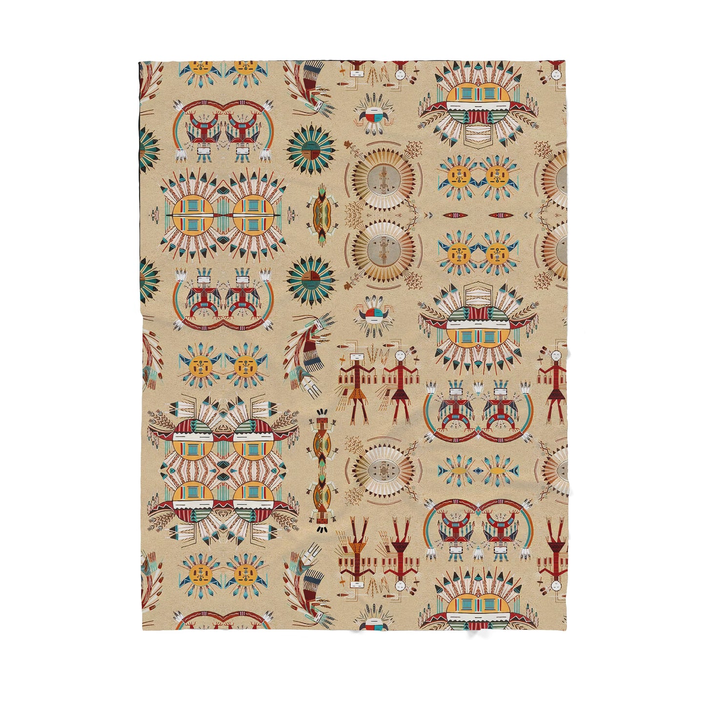 Native American Sherpa Blanket