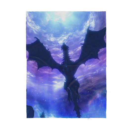 Custom Blanket Dragon Sherpa Blanket TA