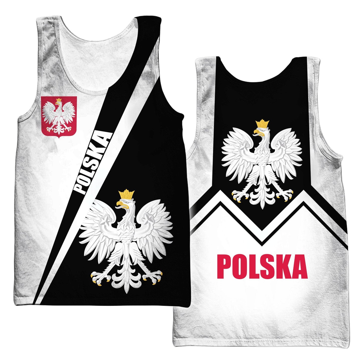 Personalized Polska 3D All Over Printed Unisex Hoodie