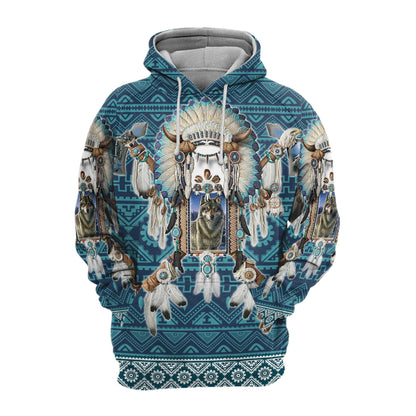 Native American 3D All Over Printed Unisex Shirts