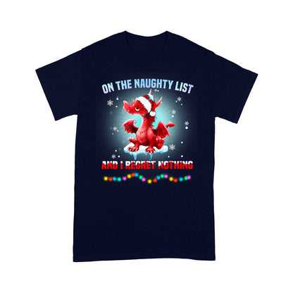 Dragon On The Naughty List Standard T-shirt HG