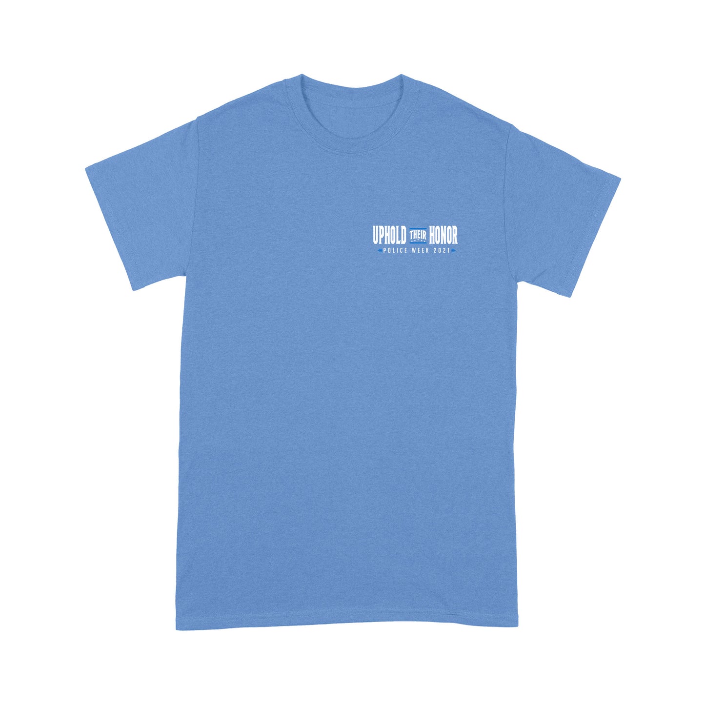 Police Week Uphold Their Honor Personalized T-shirt Special Gift For Dad Papa Grandpa