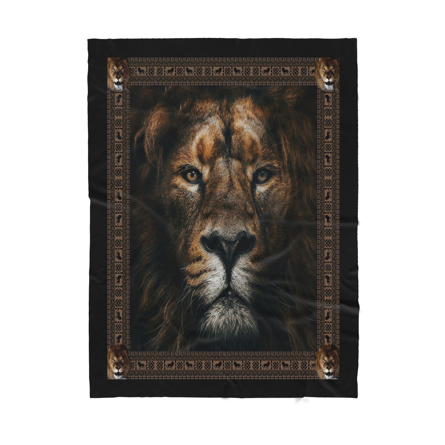 Silience King - Love Lion - Sherpa Blanket TP