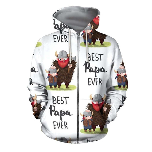 3D All Over Print Best Papa Ever Shirt and short for man and women PL - Amaze Style™-Apparel