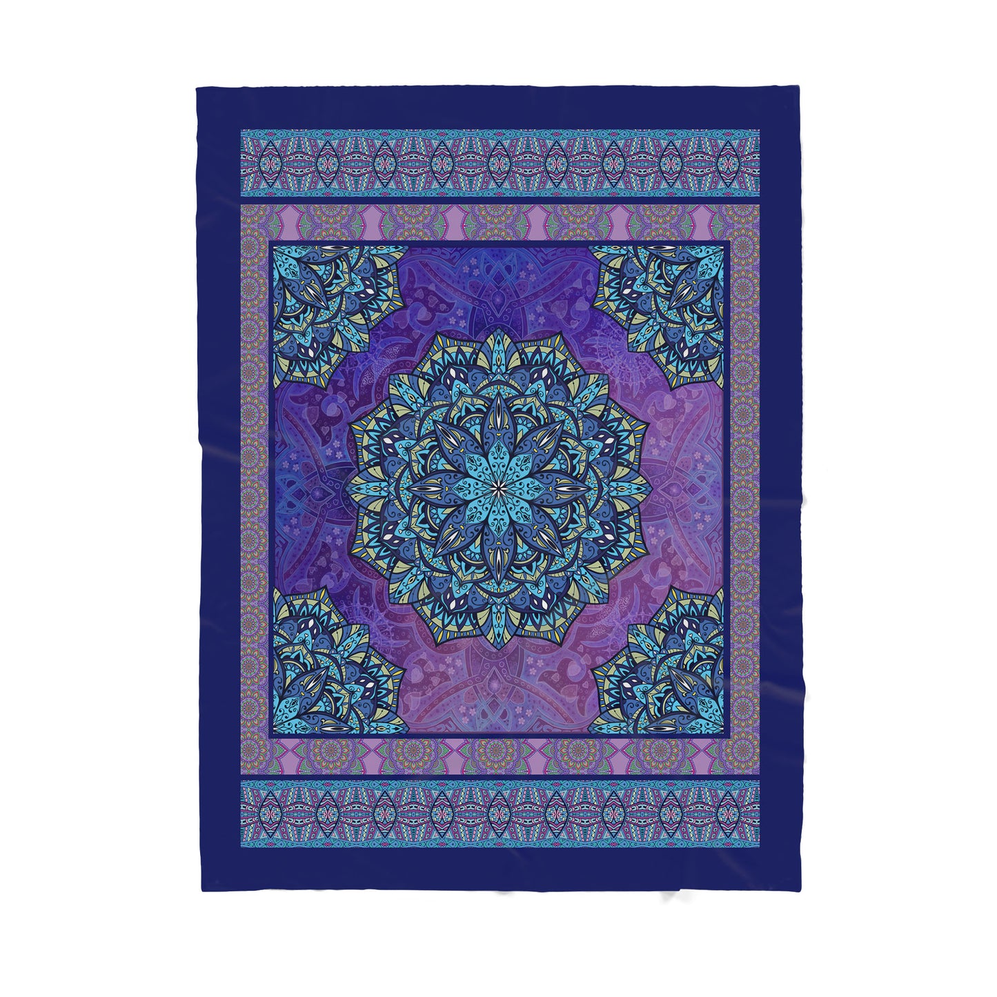 Mandala  Sherpa Blanket TP
