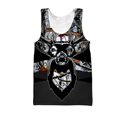 Deer Camouflage 3D All Over Printed Shirts For Men And Women LAM2002103