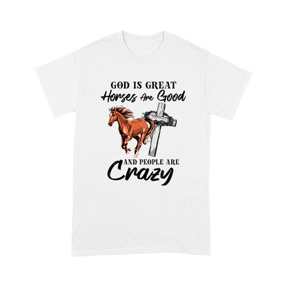 Horses Are God Standard T-shirt TN