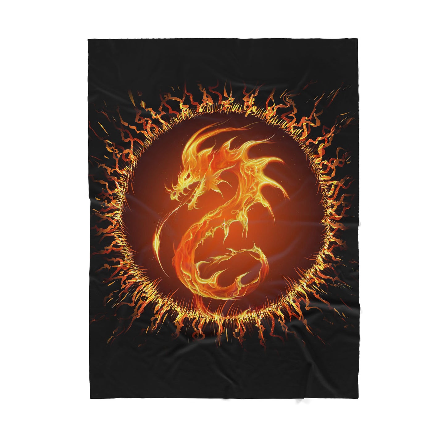 Custom Blanket Dragon Sherpa Blanket TA