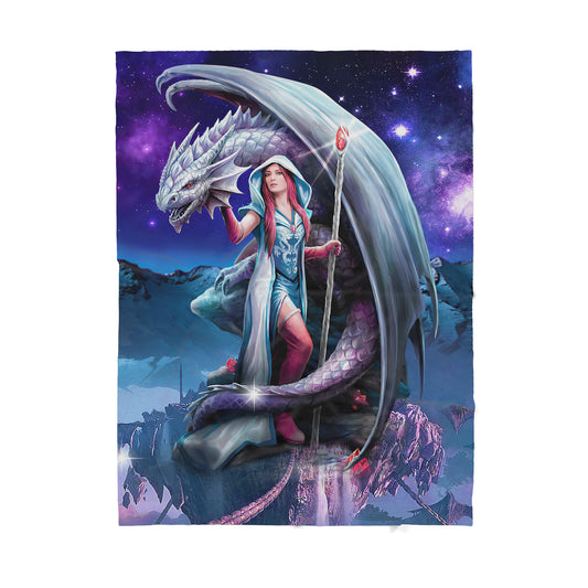 Custom Blanket Dragon - Gift For My Family - Sherpa Blanket HG