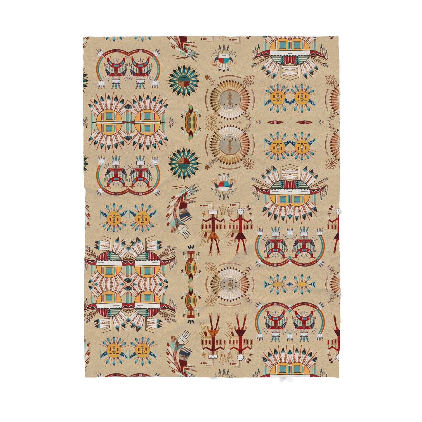 Native American Sherpa Blanket