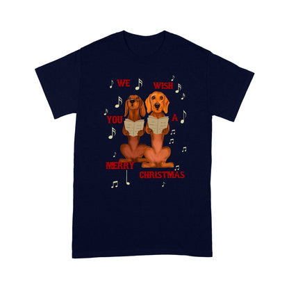 Merry Christmas Dog Standard T-shirt TN