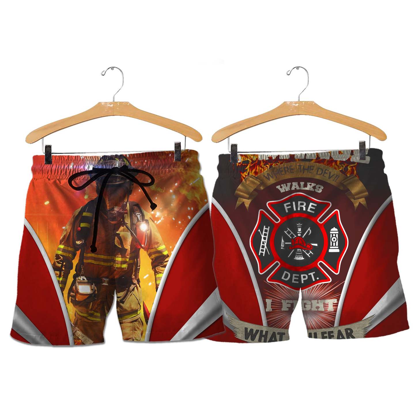 Firefighter 3D All Over Printed Shirts for Men and Women - Amaze Style™-Apparel