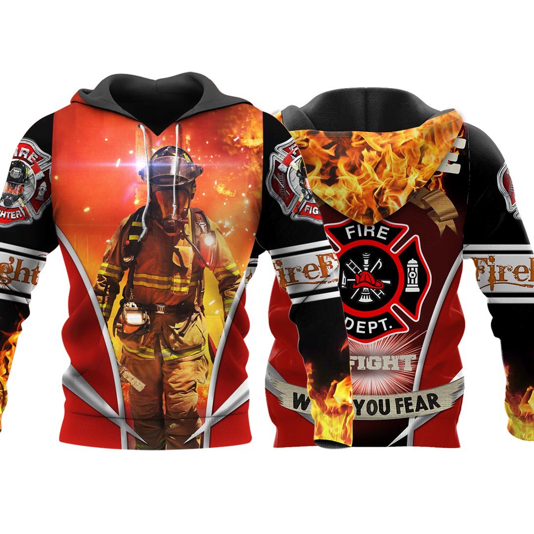 Firefighter 3D All Over Printed Shirts for Men and Women - Amaze Style™-Apparel