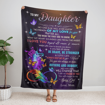 To My Daughter - Premium Blanket