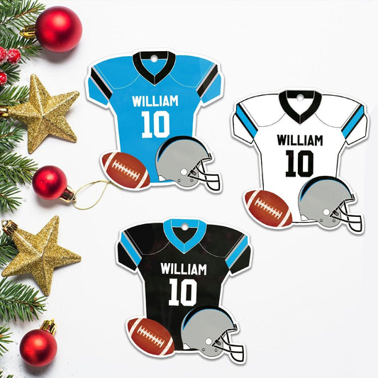 Personalized Ornament Football - FB03