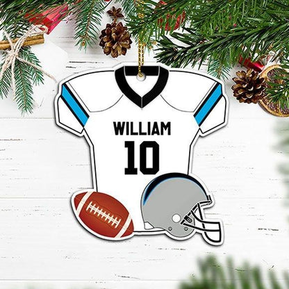 Personalized Ornament Football - FB03