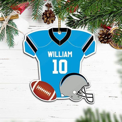 Personalized Ornament Football - FB03