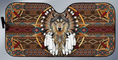Native Wolf Sunshade