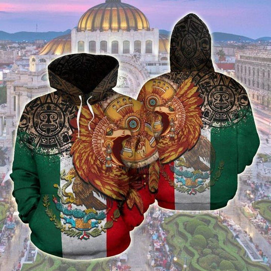 Mexico - Aztec Warrior Mexican - Amaze Style™-Apparel