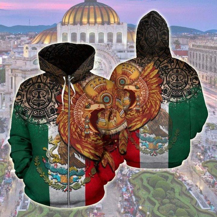 Mexico - Aztec Warrior Mexican - Amaze Style™-Apparel