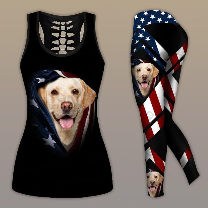Labrador Dog Combo Tank + Legging TA032015 - Amaze Style™-Apparel