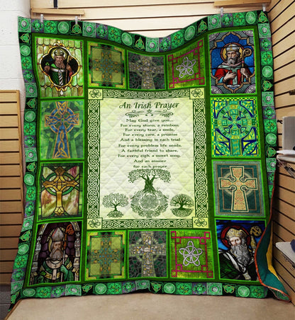 Irish Saint Patrick Day 3D All Over Printed Quilt