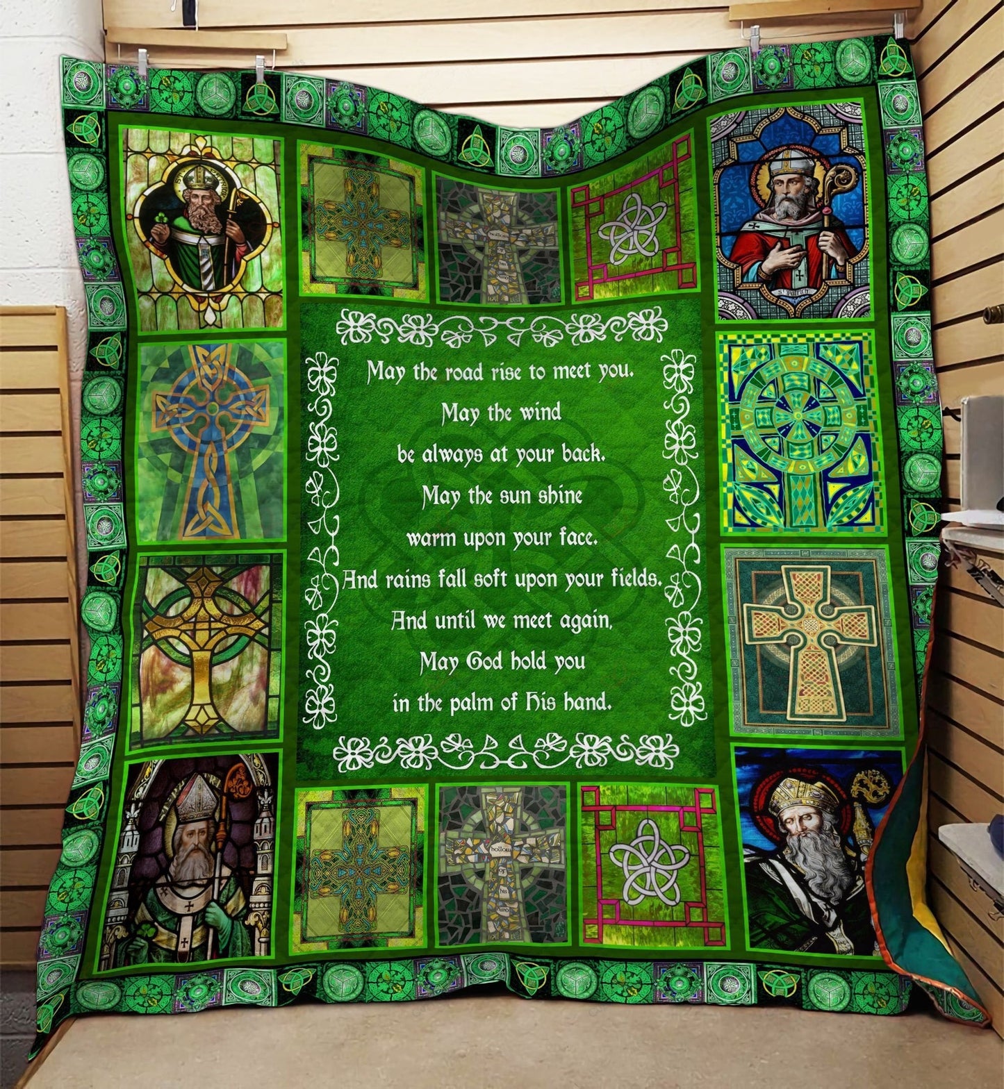 Irish Saint Patrick Day 3D All Over Printed Quilt