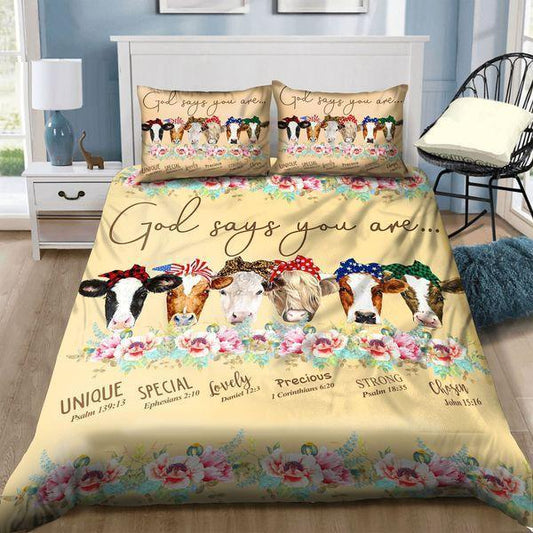 COW BEDDING SET-HP