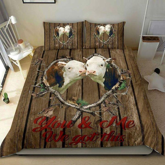 COW BEDDING SET-HP