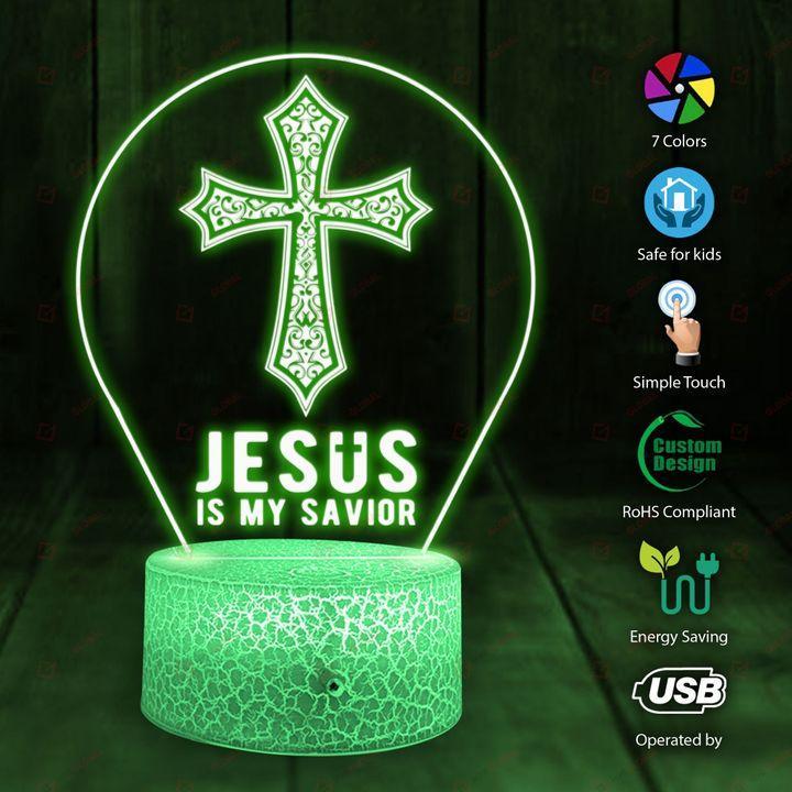 Jesus Is My Savior Led Night Light TA